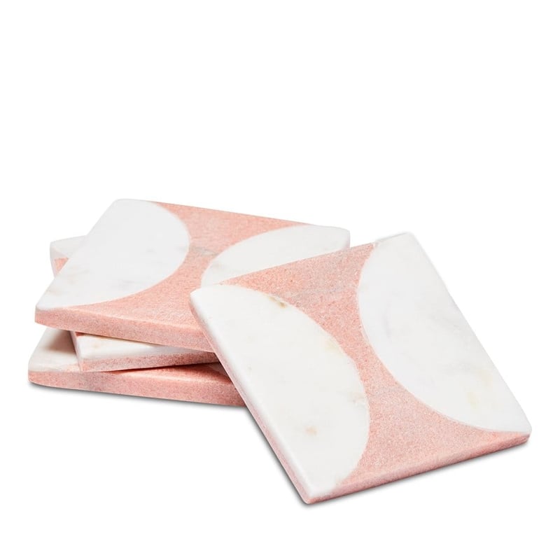 Marble Pink & White Circle Collection
