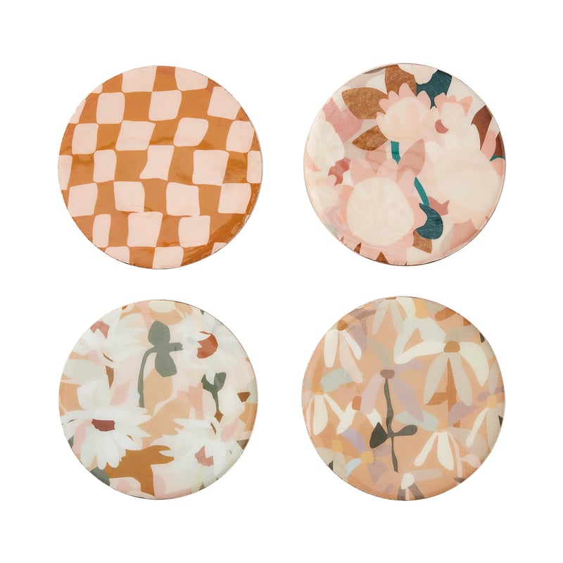 Kimmy Hogan Dreamer Mixed Timber Coasters Pack of 4