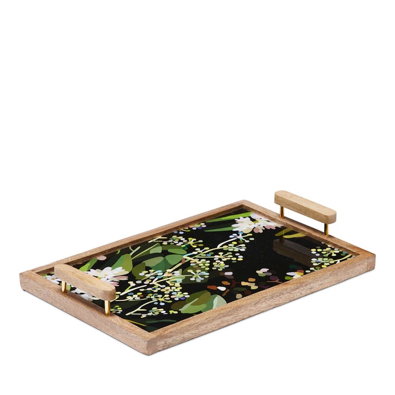 Kimmy Hogan Gathered Rectangle Timber Tray