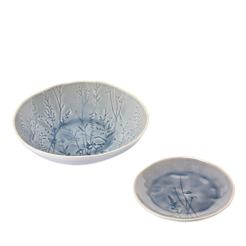 Giverny Blue Servingware