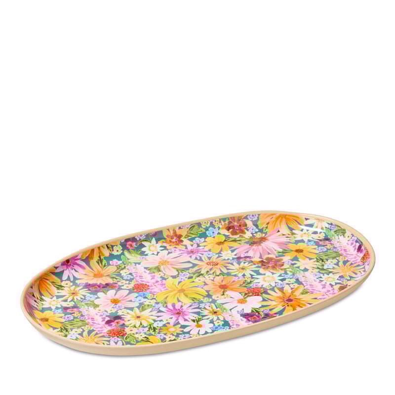 In Bloom Snapdragon Melamine Servingware