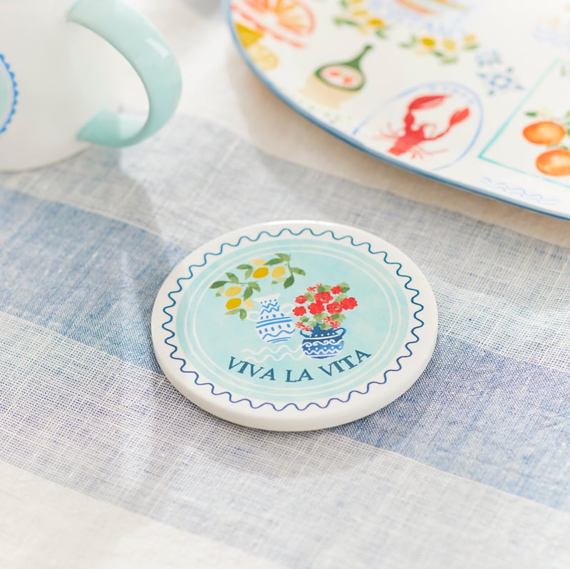 Viva La Vita Multi Coasters Pack of 4