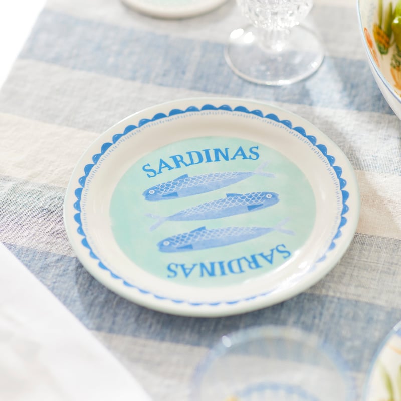 Viva La Vita Sardines Plate