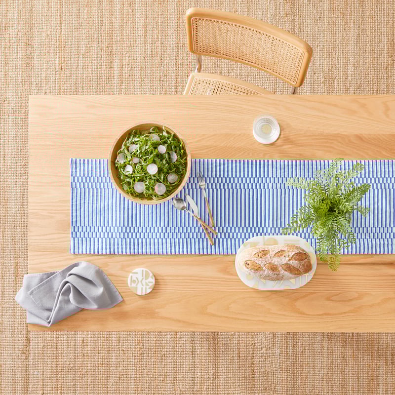 Ania Vivid Blue Table Runner