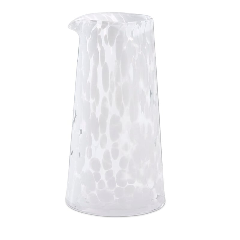 Speckle White Carafe