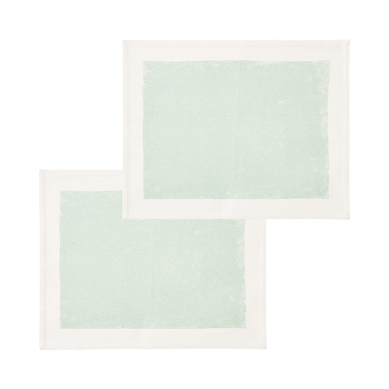 Marbella Mint Placemats Pack of 2