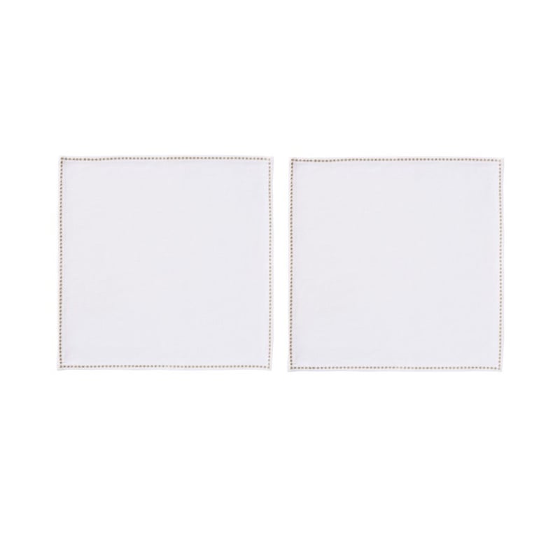 Santorini White Napkins Pack of 2