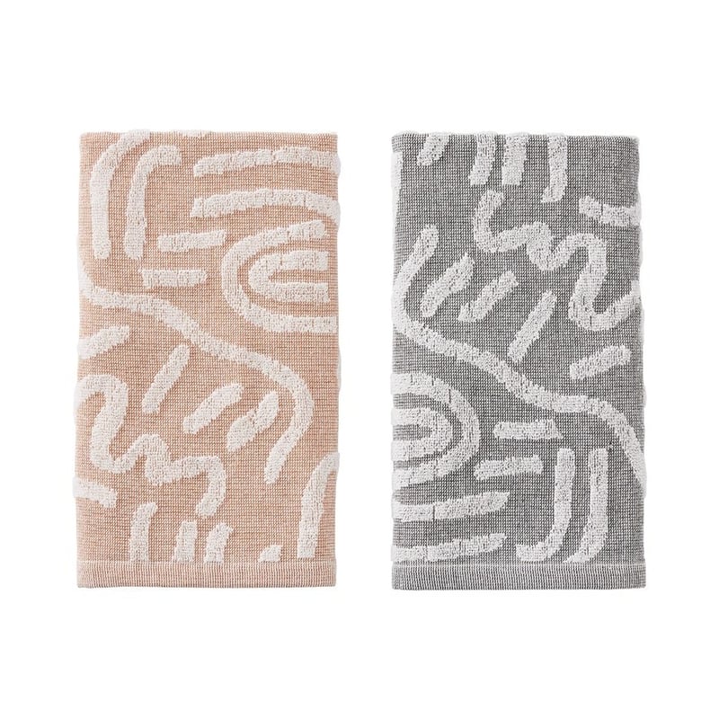 Navarre Clay Multi Tea Towel 2 Pack