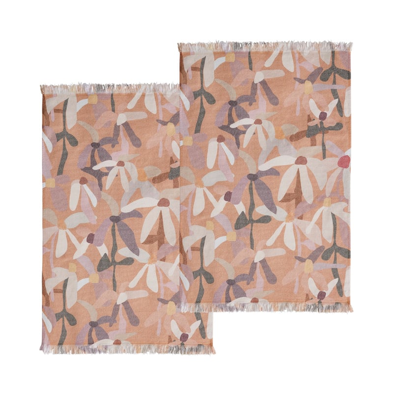 Kimmy Hogan Multi Tea Towels Pack of 2