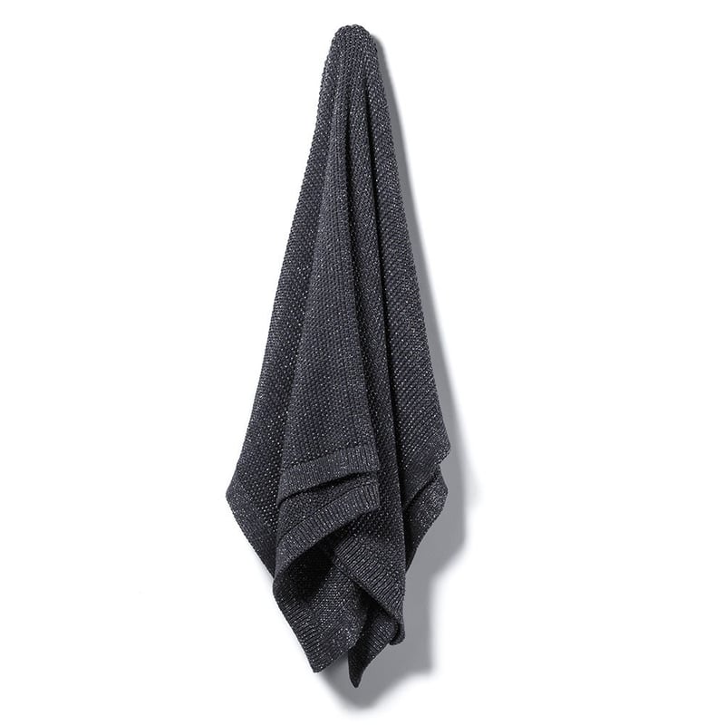 Santona Charcoal Glitz Throw