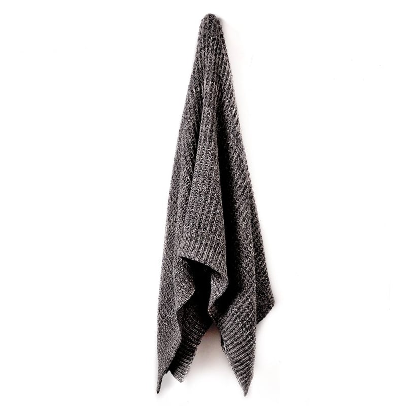 Harlow Charcoal Marle Throw