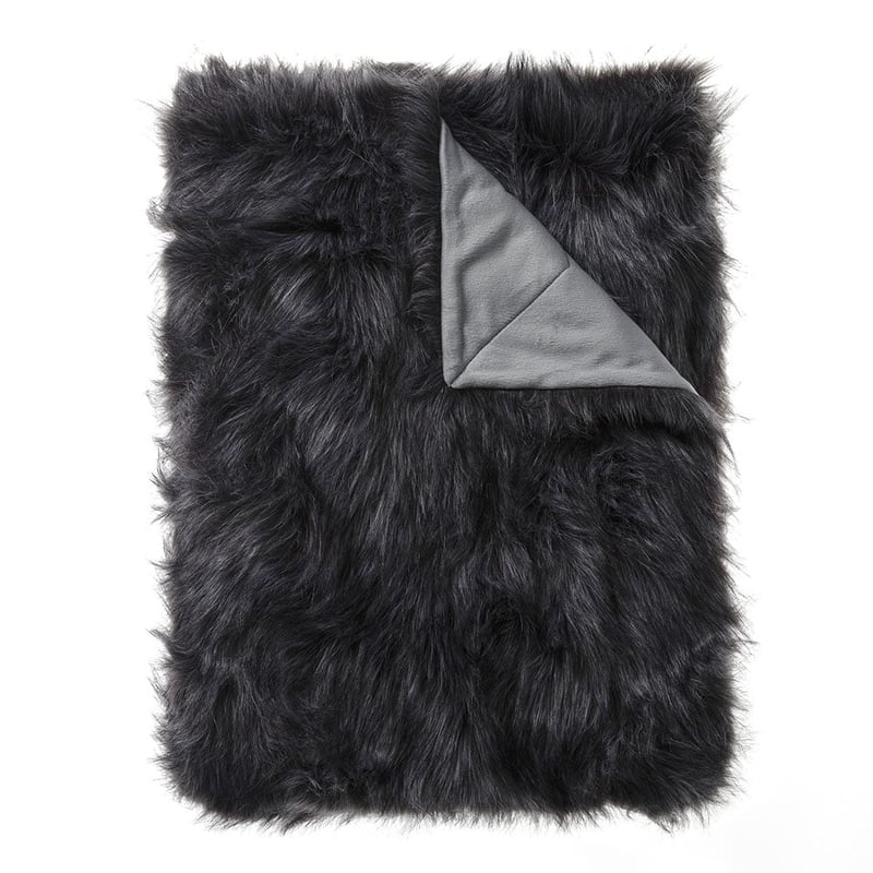 Montana Fur Panther Throw