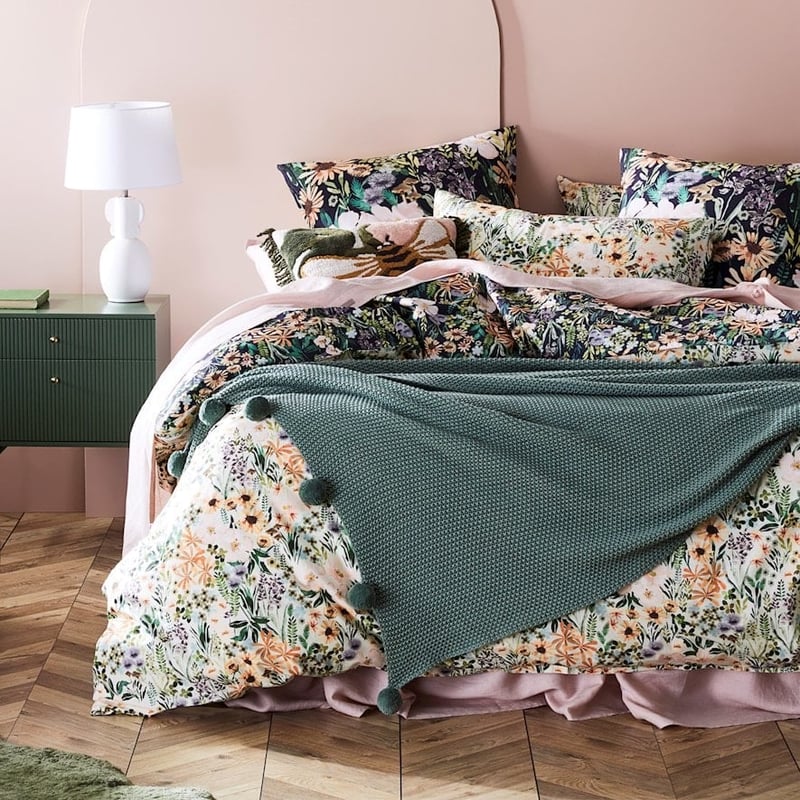 Pom-Pom Lily Pad Throw