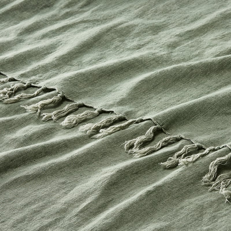 Malmo Forest Linen Throw