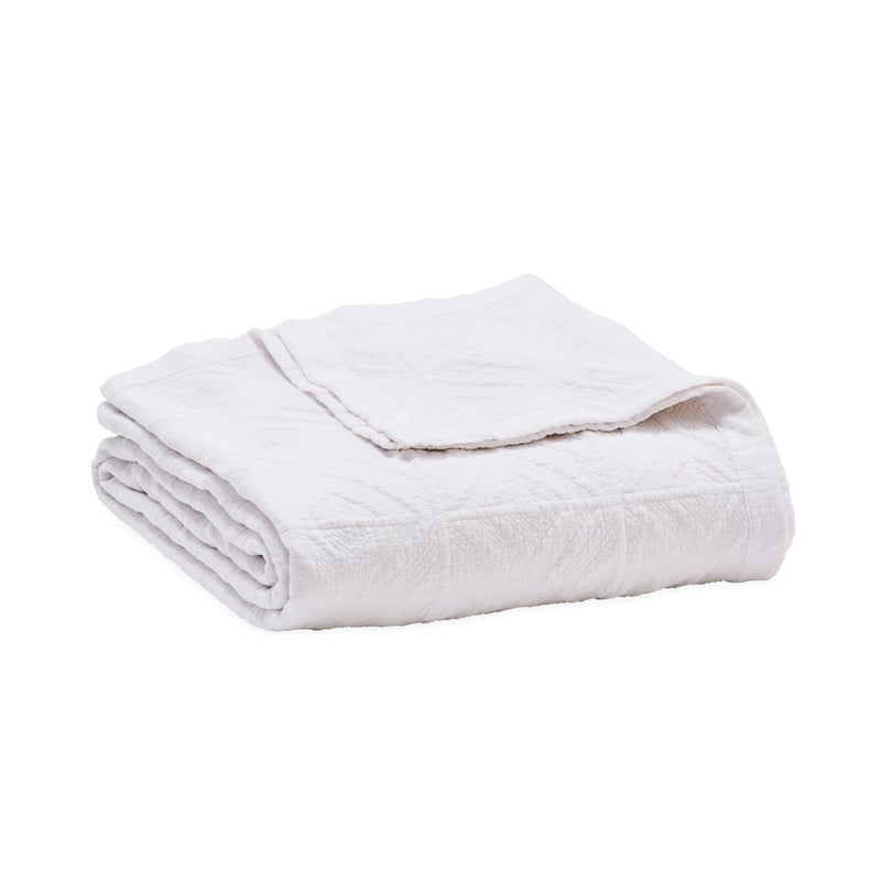 Stonewash White Blanket