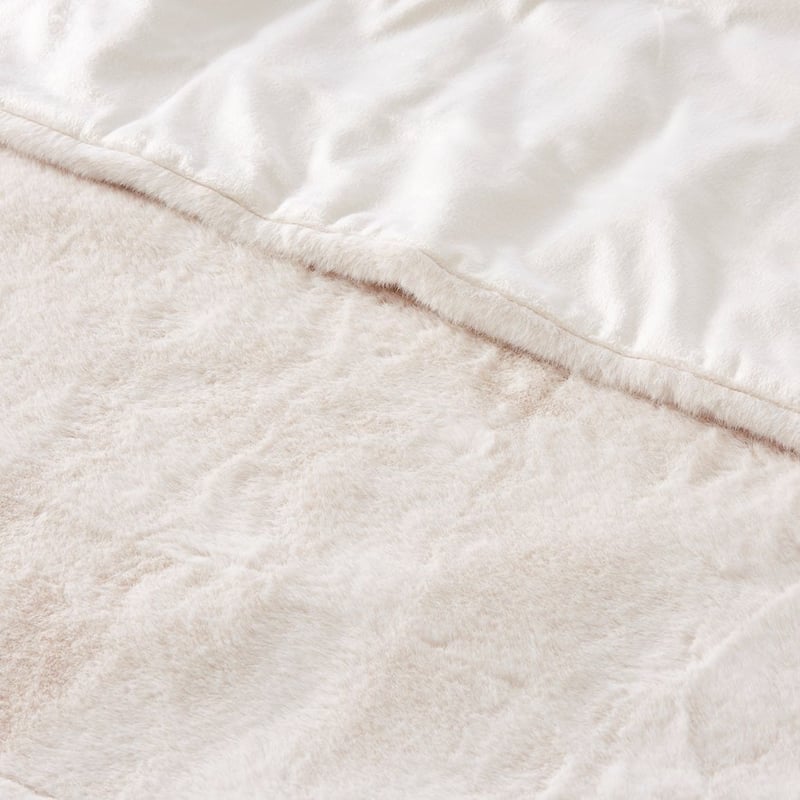 Astoria Natural Fur Throw