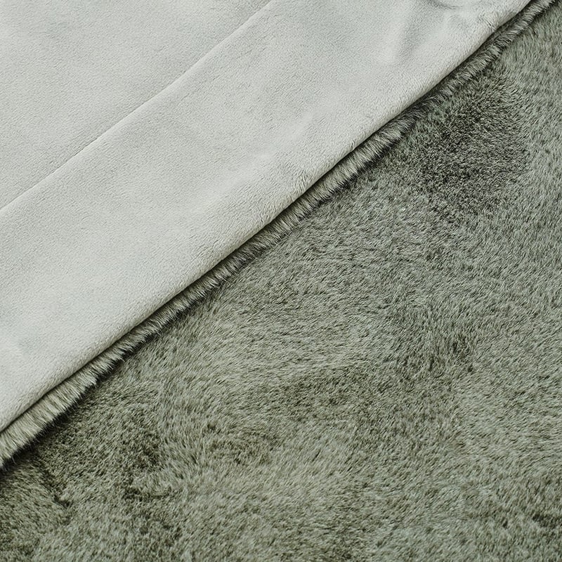 Astoria Sage Fur Throw