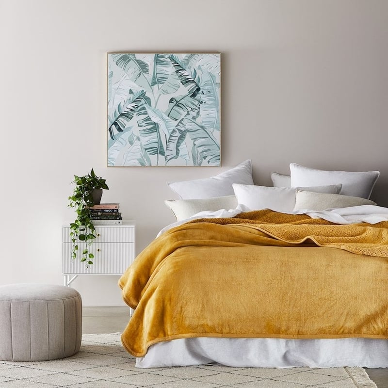 Sherpa Dijon Blanket