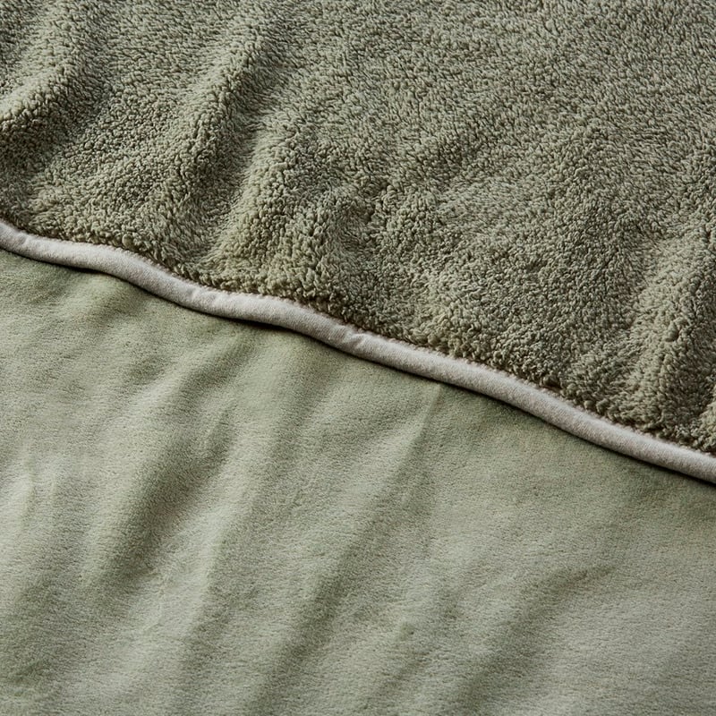 Sherpa Sage Blanket