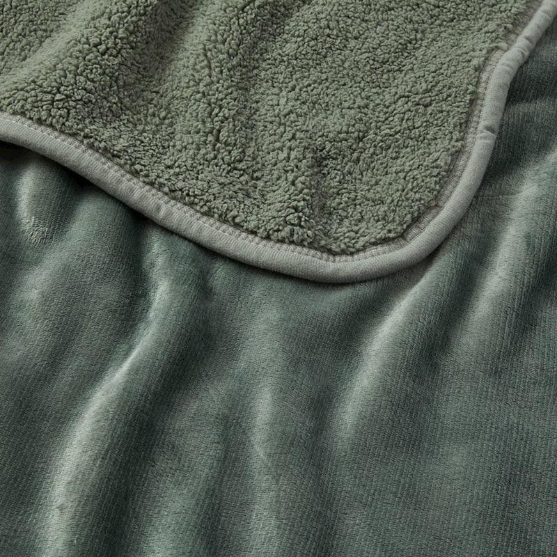 Sherpa Sage Throw