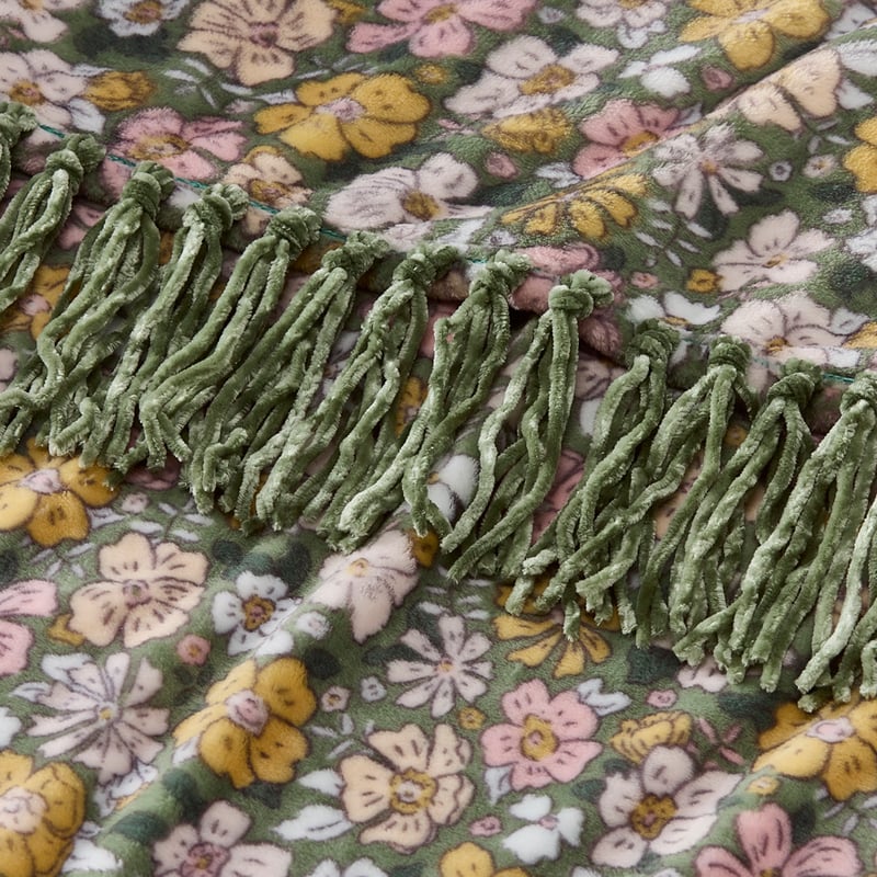 Supersoft Garden Floral Blanket