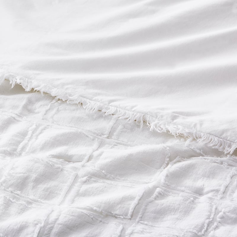 Pasquale White Blanket