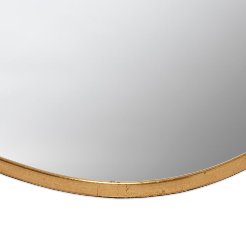 Silas Gold Irregular Mirror