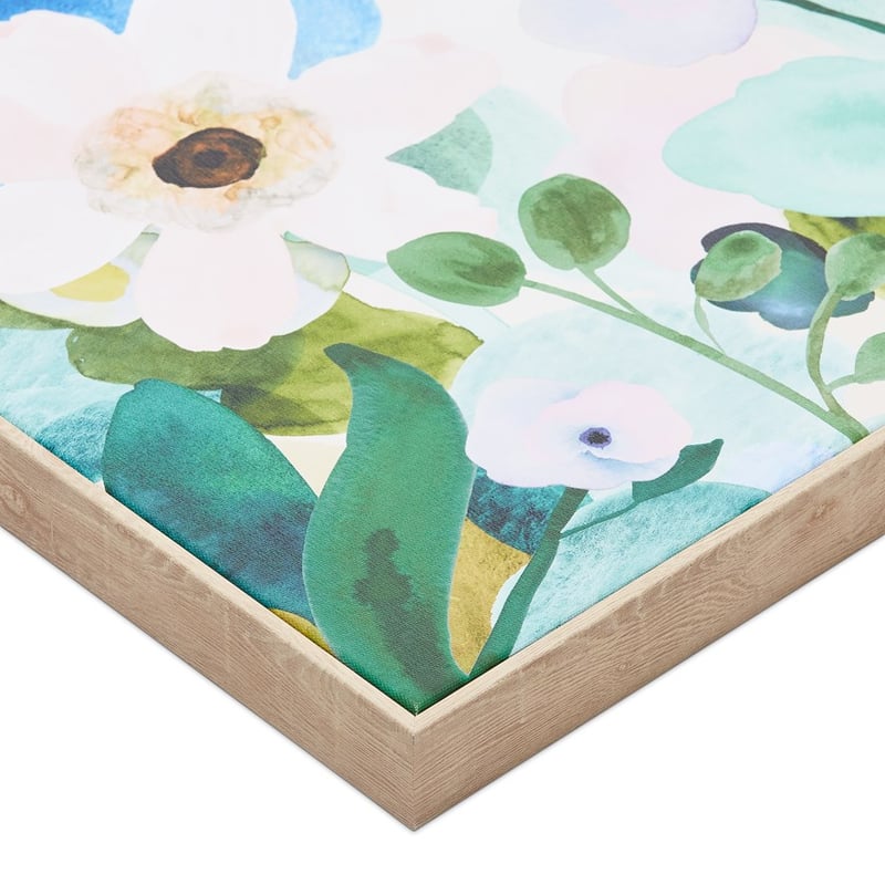 Watercolour Daisies Pastel Flowers Wall Art