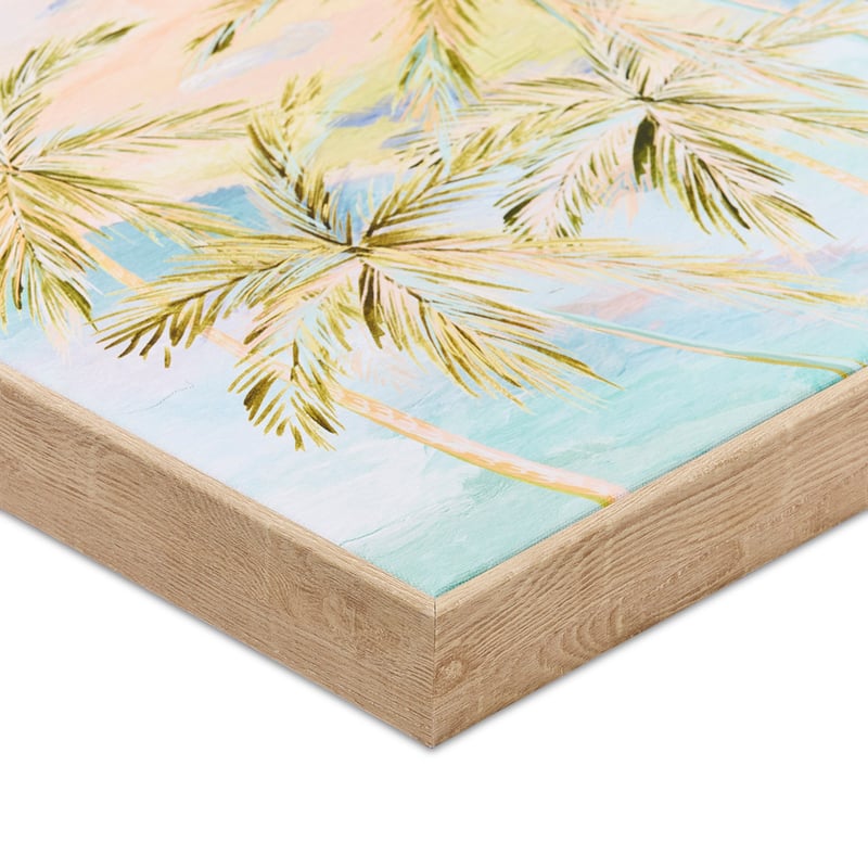Ocean Breeze Palms Canvas