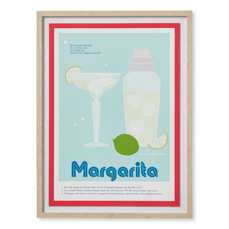 Cocktail Margarita Framed Wall Art