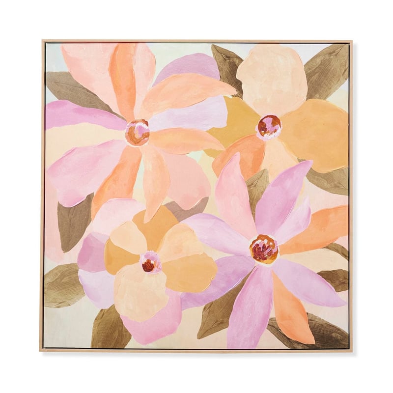 Floral Life Summer Flowers Canvas