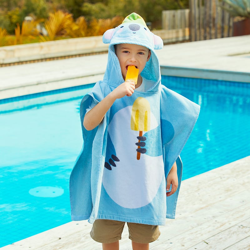 Kids Koala Hooded Towel