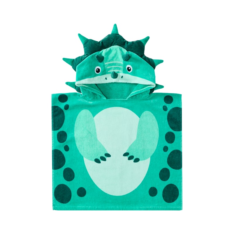 Kids Dino Hooded Towel