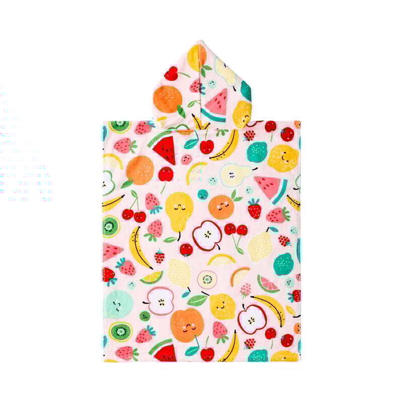 Feeling Fruity Multi Kids Hooded Towel