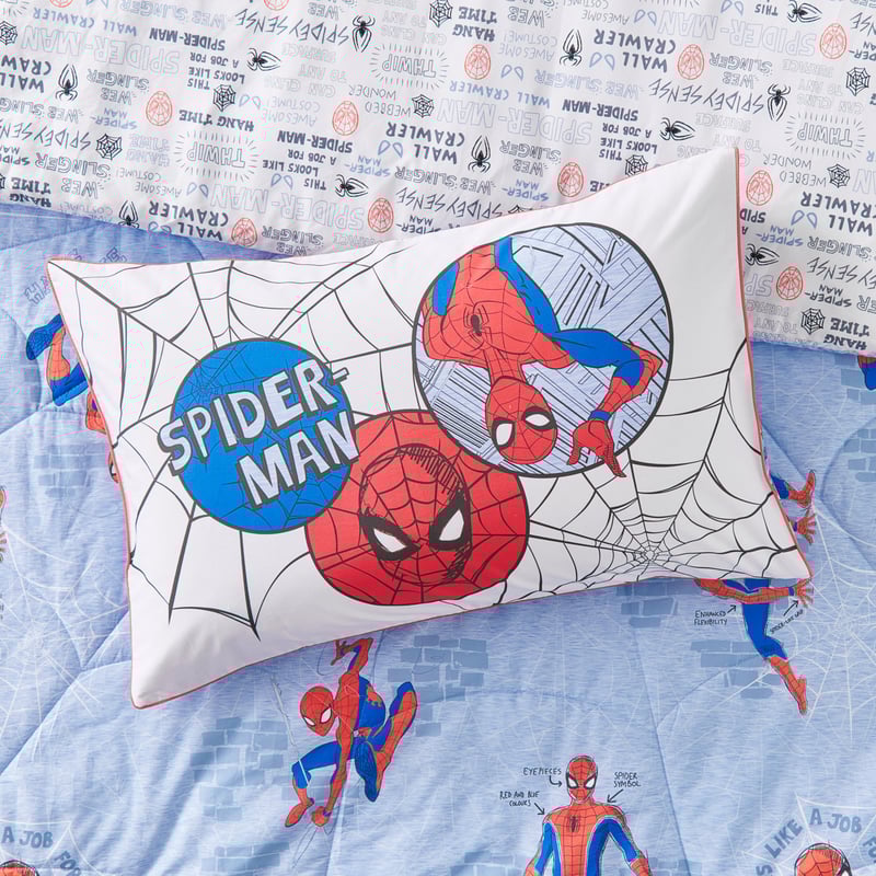 Marvel The Amazing Spider-Man Text Pillowcase