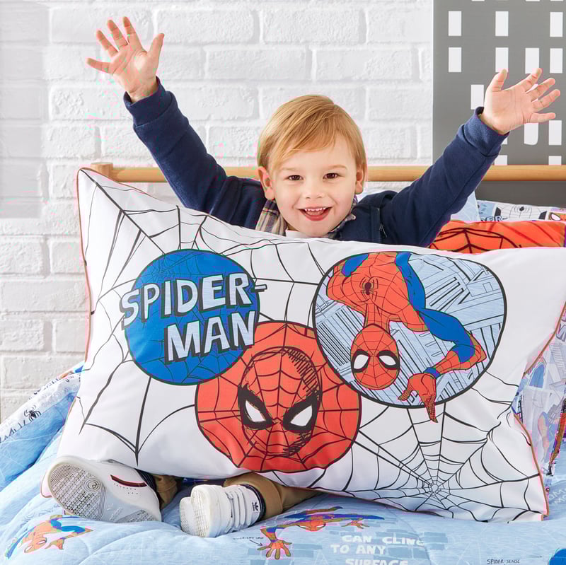 Marvel The Amazing Spider-Man Text Pillowcase