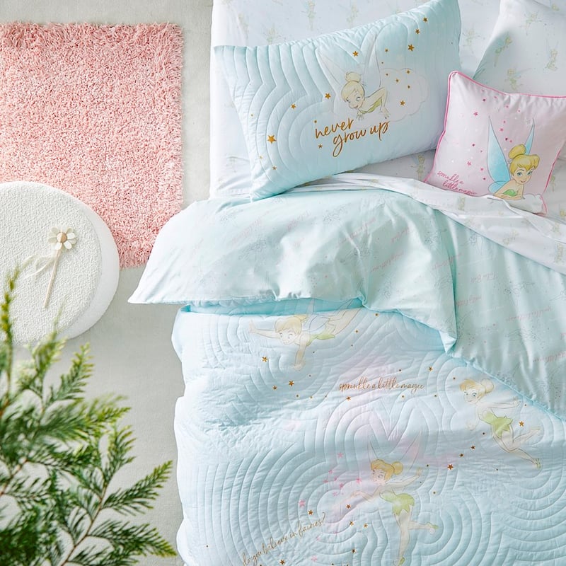 Tinker Bell Quilted Quilt Cover Set