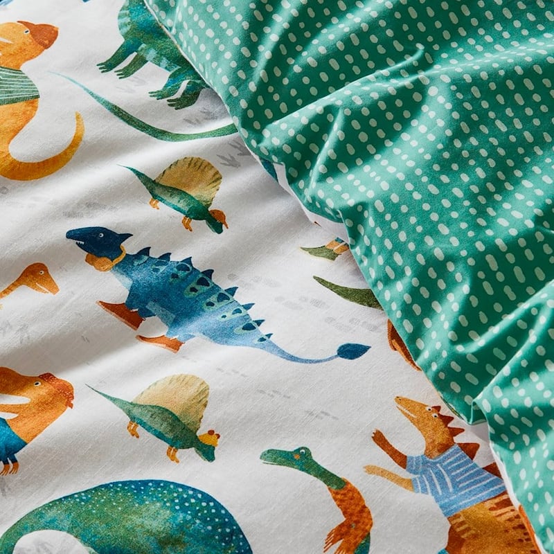 Dressed Up Dino Quilt Cover Set