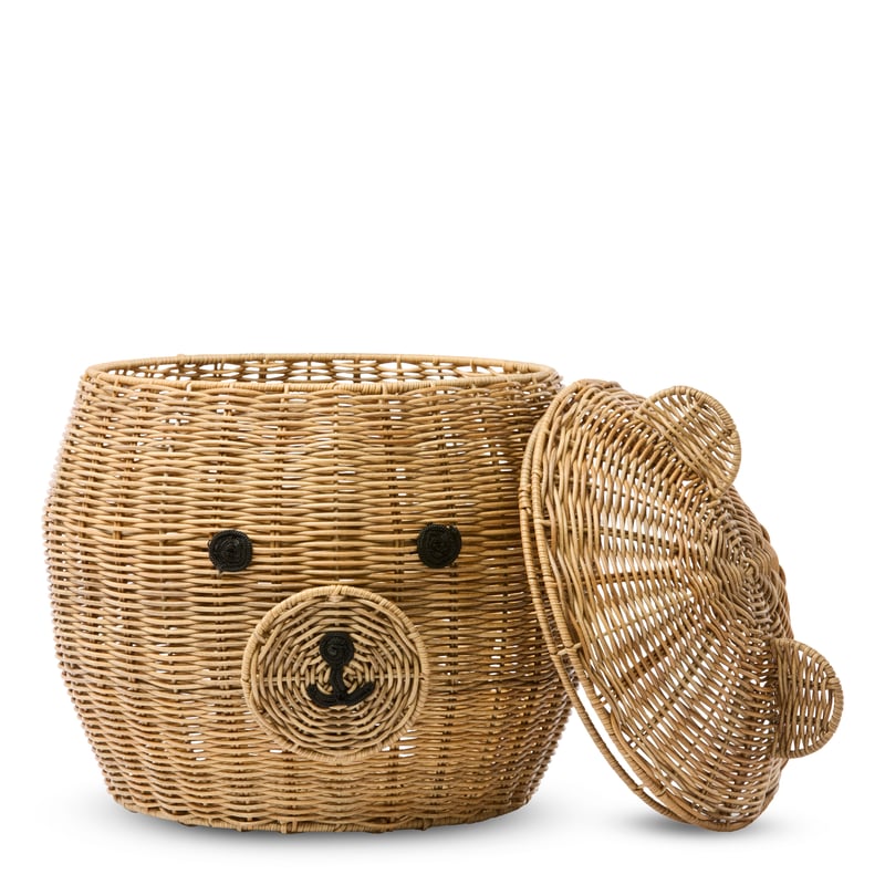 Kids Bear Natural Storage Basket