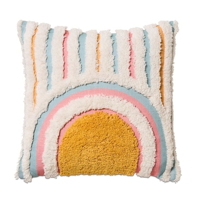 Lolly Tufted Rainbow Cushion