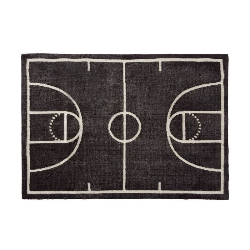 Basketball Court Novelty Rug
