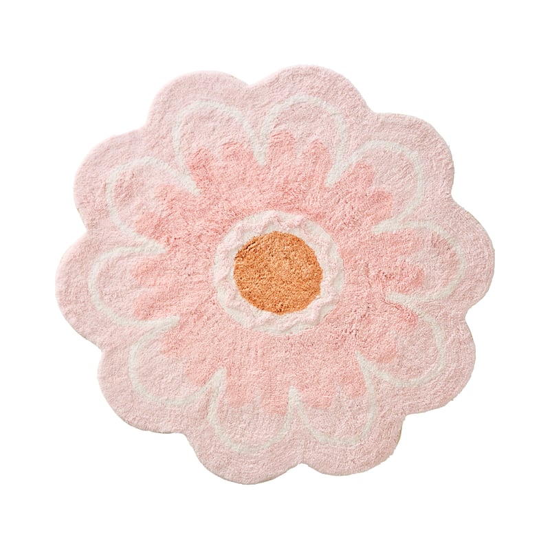 Leena Pretty Flower Round Designer Rug Collection