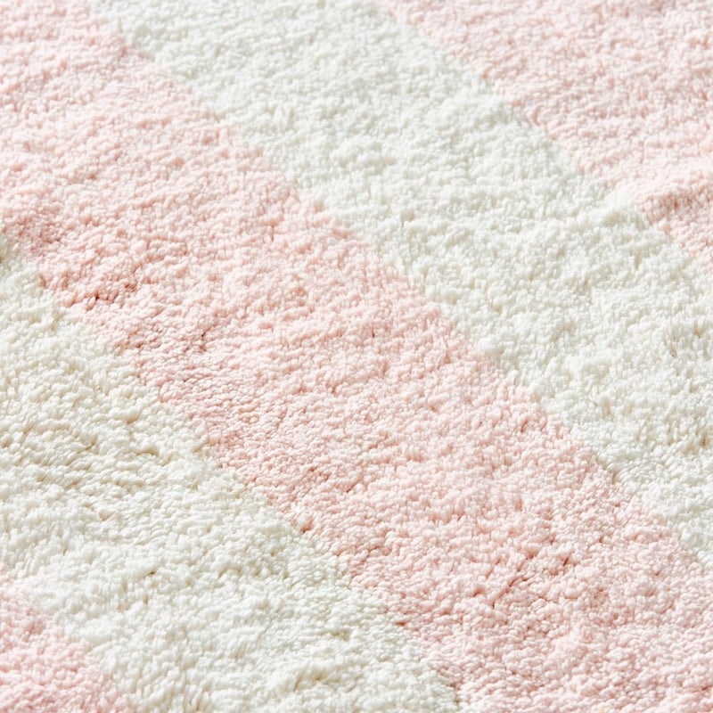 Kids Pink Stripe Rug