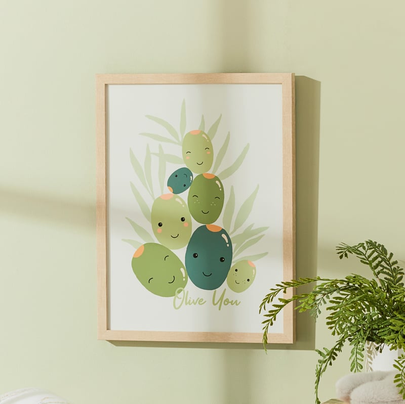 Olive You Nursery Wall Art
