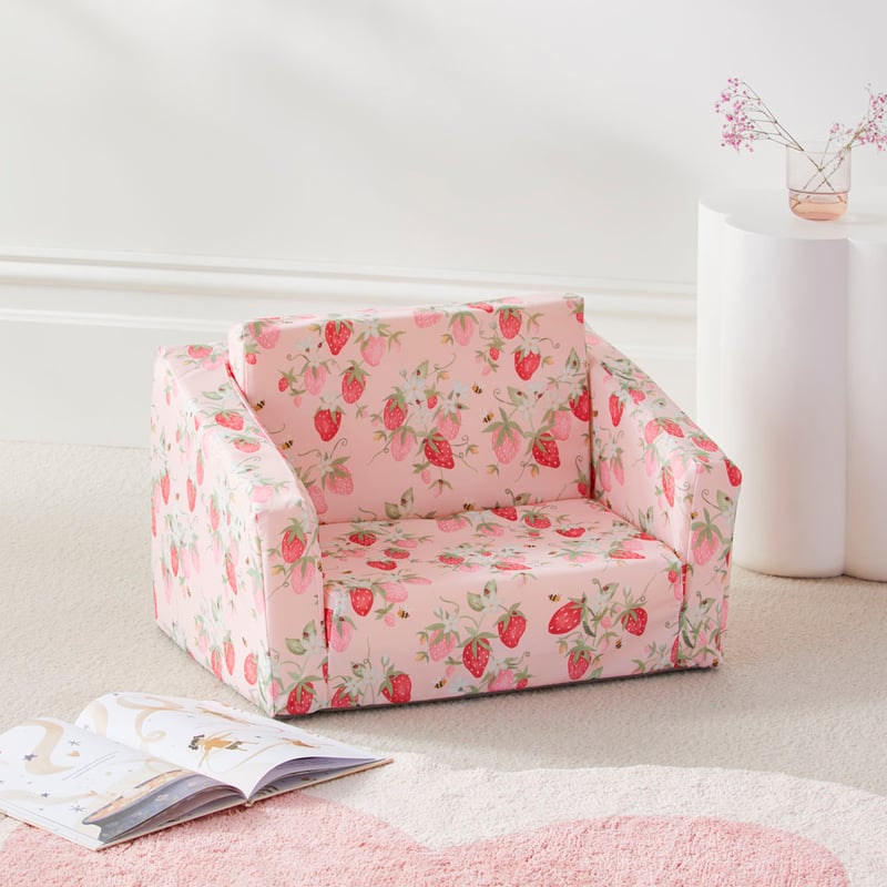Heirloom Sweet Strawberry Flip Out Sofa 