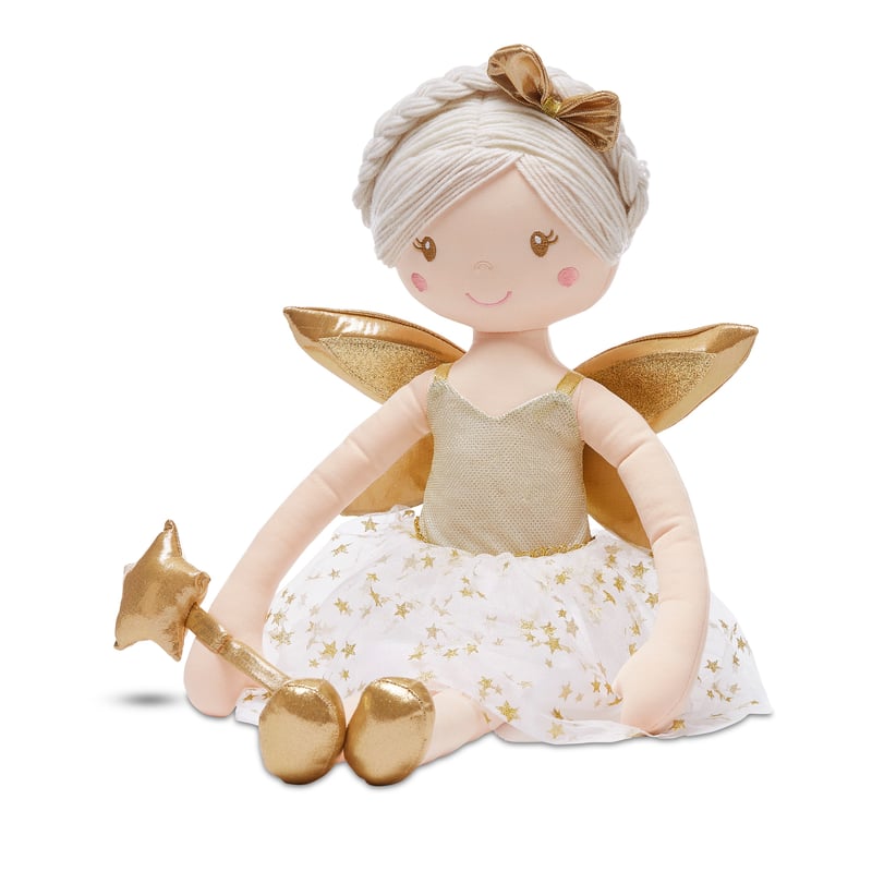 Gold Sparkle Fairy Snuggle Friend