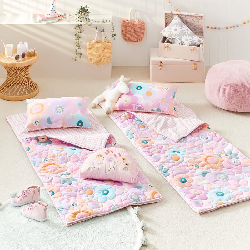 Poppy Floral Multi Co-ordinating Sleeping Bag