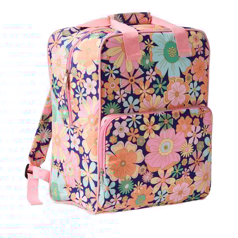 On The Go Pretty Floral Pink Bags