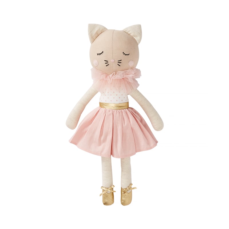 Pink Cat Vintage Toy