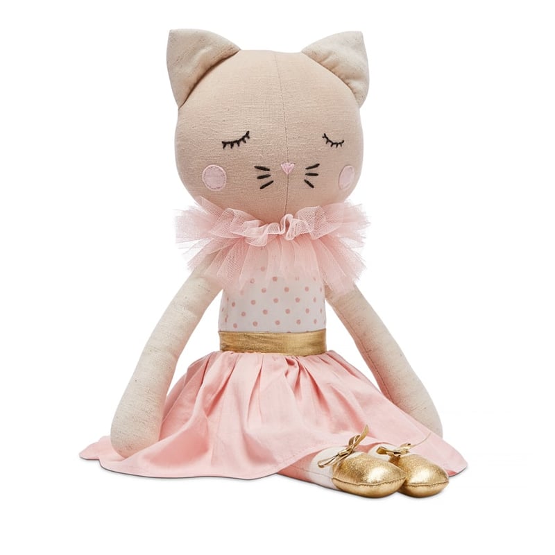 Pink Cat Vintage Toy